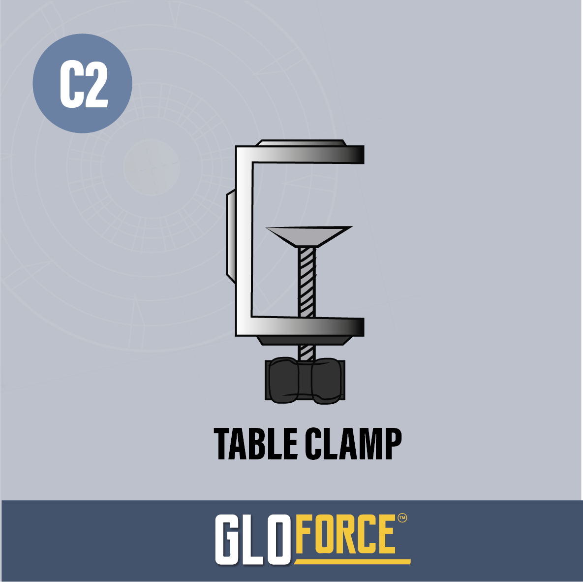C2-TABLE G CLAMP
