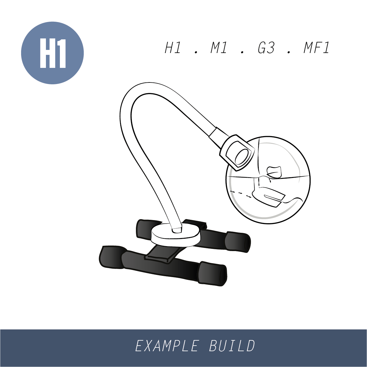 H1-SMALL H STAND (LIGHT WEIGHT)