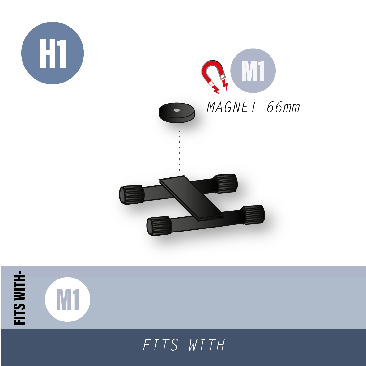 H1-SMALL H STAND (LIGHT WEIGHT)