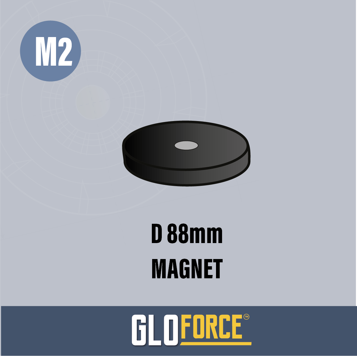 M2-MAGNET 88mm