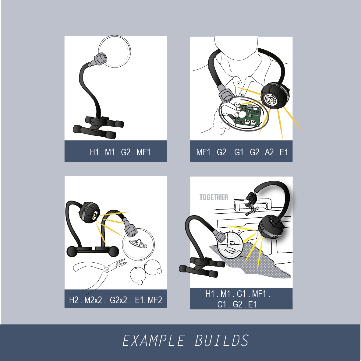MF1-ROUND MAGNIFY LENS