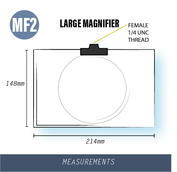 MF2-LARGE MAGNIFY LENS