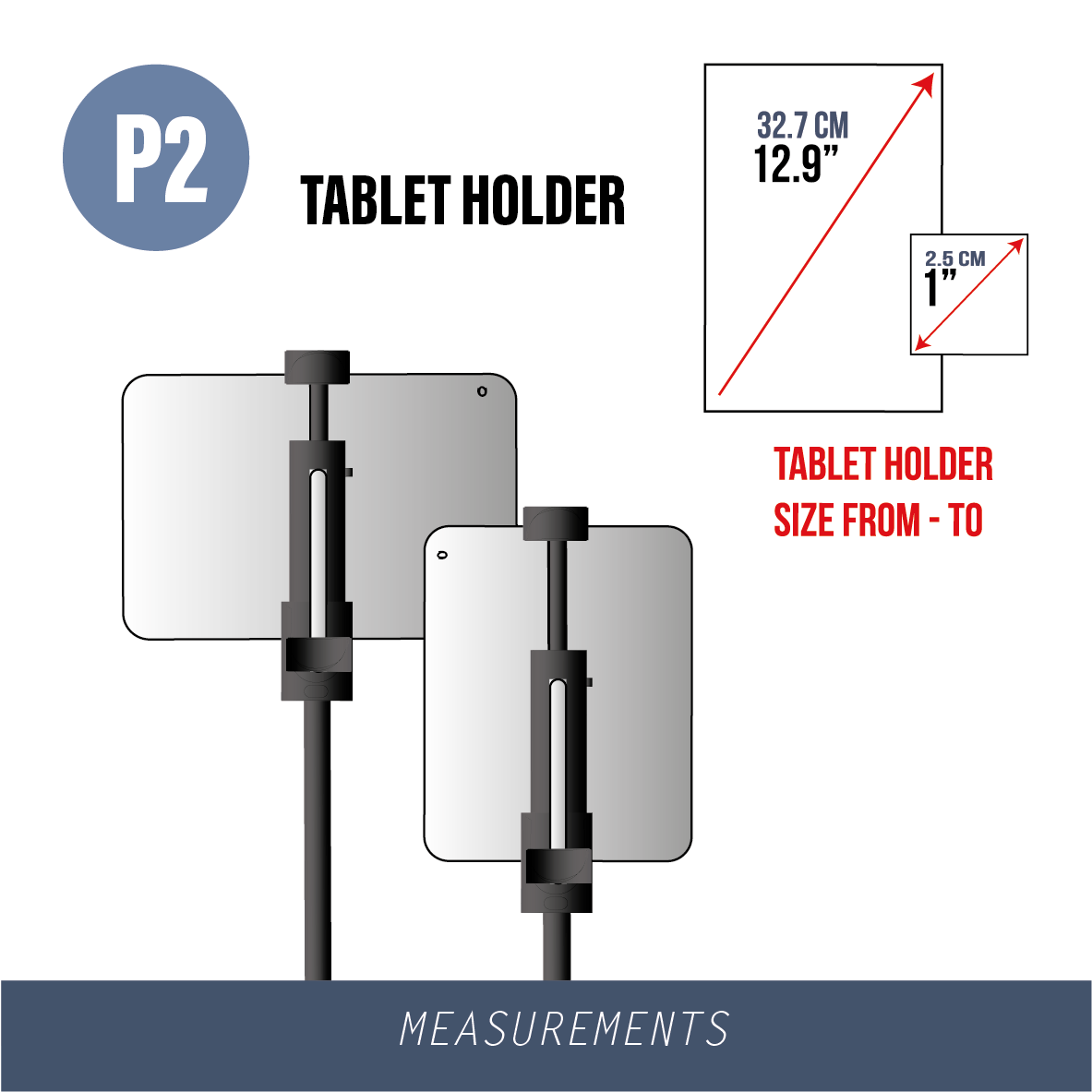 P2-TABLET HOLDER
