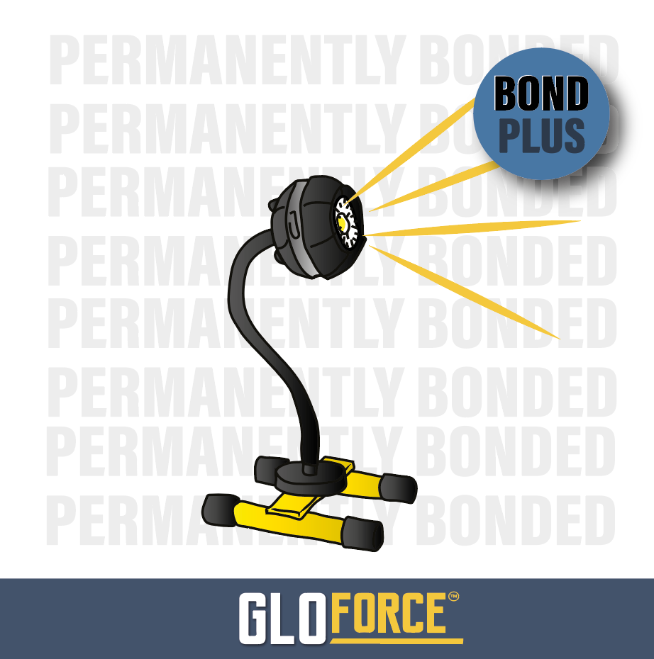 EYE-LIGHT PLUS (Fixed magnetic gooseneck + Lighter metal stand)