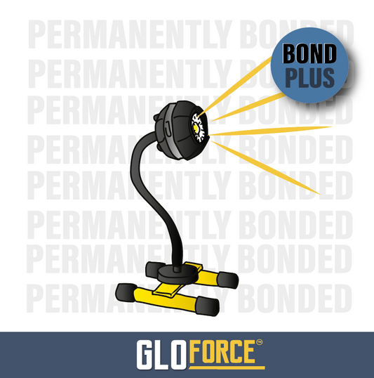 EYE-LIGHT PLUS (Fixed magnetic gooseneck + Lighter metal stand)