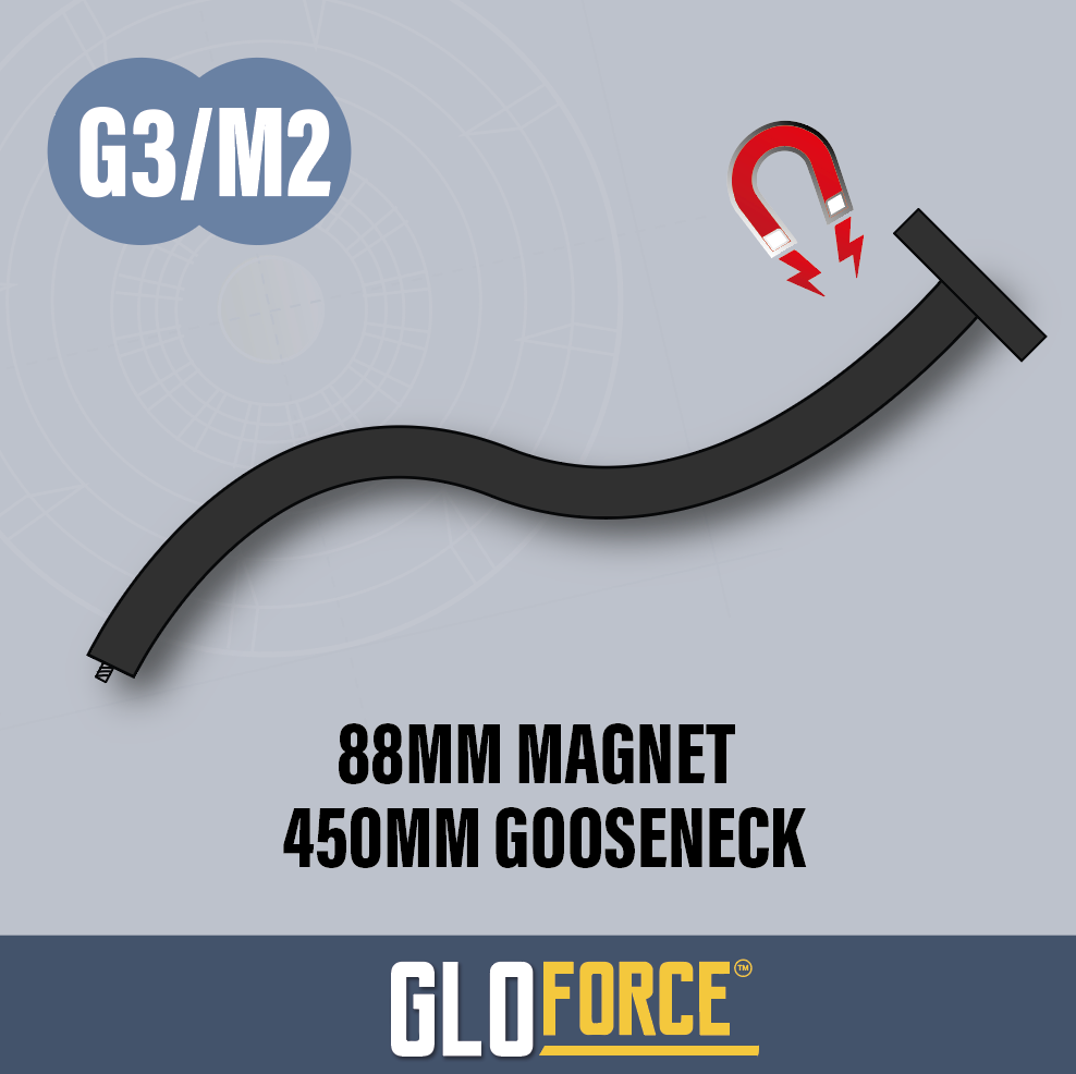 EYE-LIGHT PRO (Fixed magnetic gooseneck + lighter metal stand than FLEXi Range)