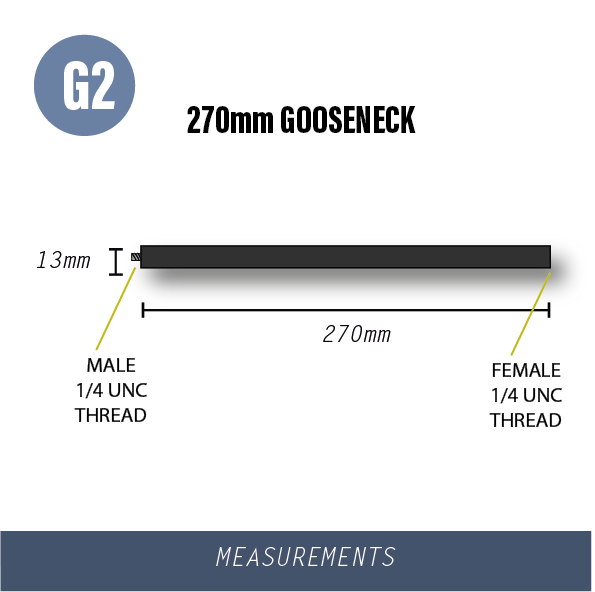 G2-GOOSENECK 270mm