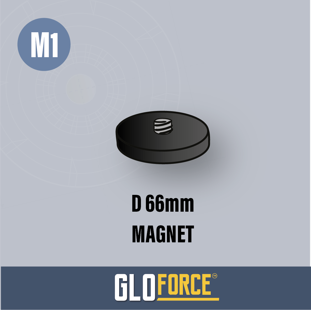 M1-MAGNET 66mm