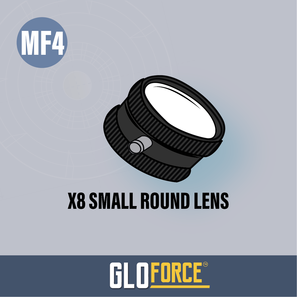 MF4-Small 8X MAGNIFY LENS